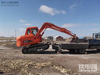 我的小80上拖车