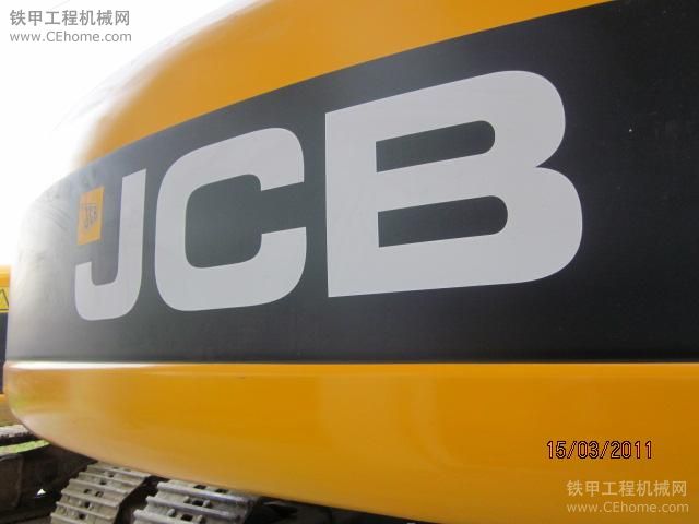 英國jcb挖掘機展會實機展示