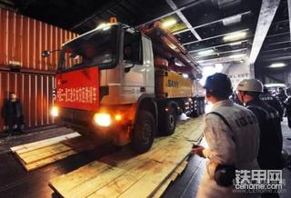 三一重工赴日本救災(zāi)62米泵車，這次給力了。