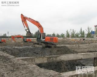 ZAXIS270-3自制套臂效果不錯(cuò)