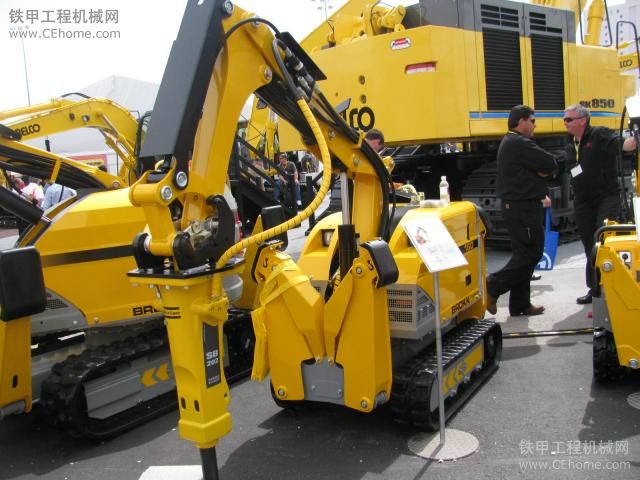 Conexpo2011之瑞典布魯克Brokk遙控機器人