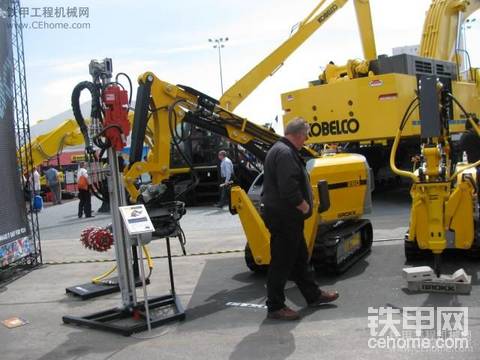 Conexpo2011之瑞典布魯克Brokk遙控機(jī)器人