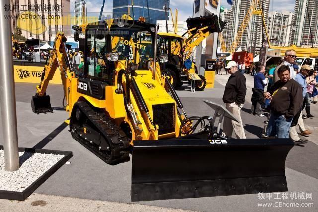 JCB杰西博ICX履帶式兩頭忙車