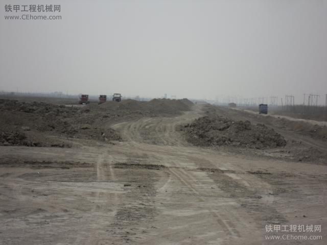 津寧高速公路做灰土基層