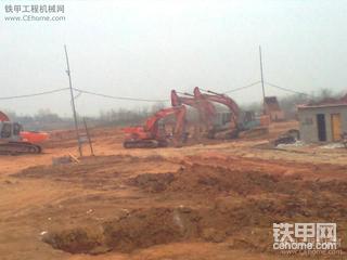 上午在工地拍的...