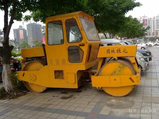 單位處理車，徐州路友，雙鋼輪靜壓式8-10噸壓路機(jī)，性能良好