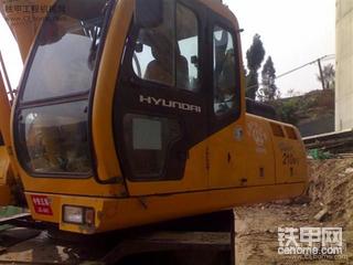 四川 绵阳出售 现代轮挖210-5