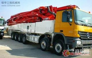 三一援建日本泵車