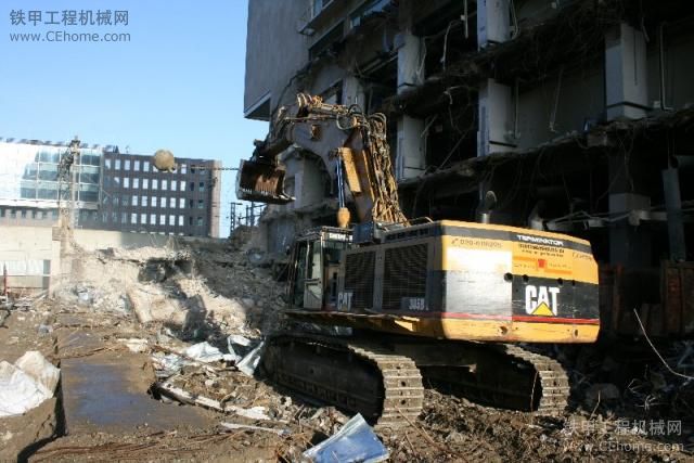 拆遷工地震撼場面、不容錯過