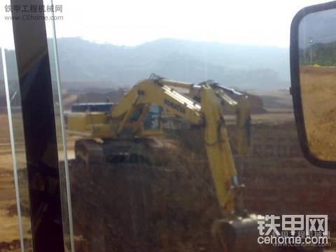 在华安的工地