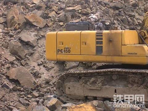小松PC400-5改裝的電挖來(lái)了（不喜勿拍）
