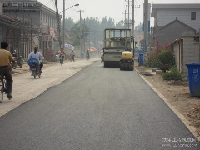 馬伸橋鎮(zhèn)老街鋪瀝青面層