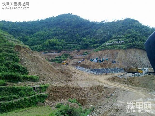 工地刚开始