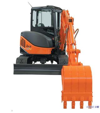 hitachi    日立株式会社 5吨挖机 ----Zaxis50U-2