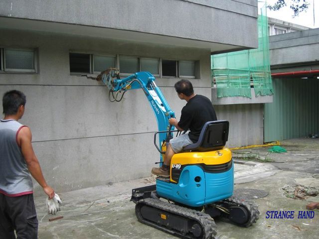 95年5月份久保田U10-3型挖土機(jī)實(shí)況操作