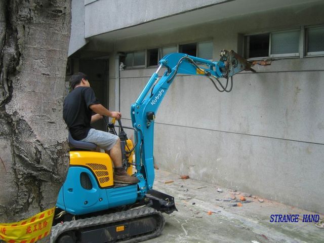 95年5月份久保田U10-3型挖土機(jī)實(shí)況操作