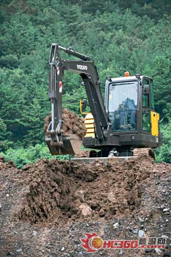 新款Volvo EC60C型挖掘機