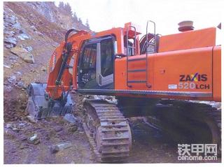 日立ZX 520LCH鏟斗