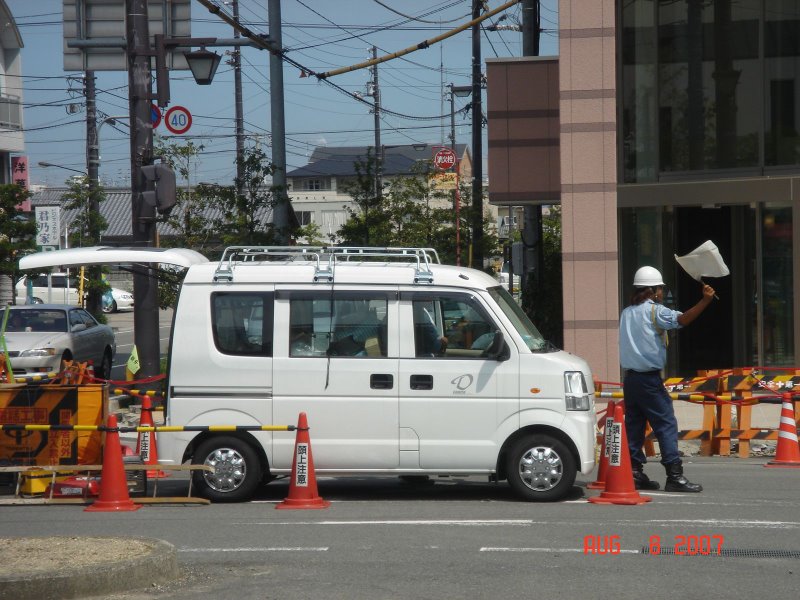 日本施工場景