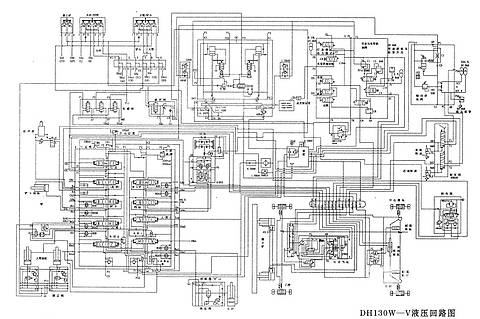 斗山DH130液压回路资料