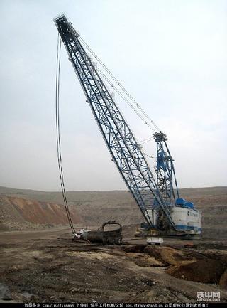 万吨Bucyrus吊斗铲在中国