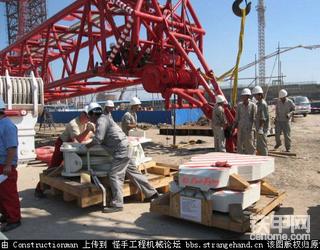 天津百万乙烯建设现场—超级吊车