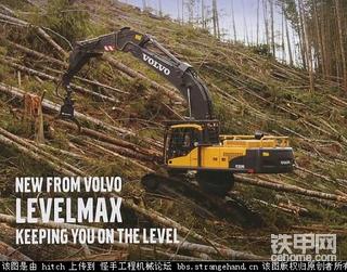 特殊的沃尔沃挖掘机FC3329