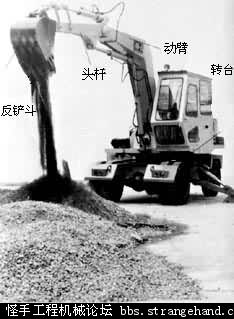 單斗挖掘機 single bucket excavator