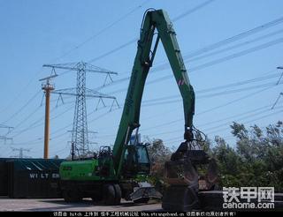 轮式长臂挖掘机见过吗？