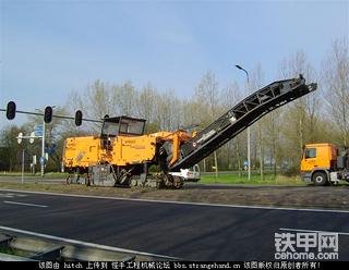 维特根铣刨机欧洲施工场景