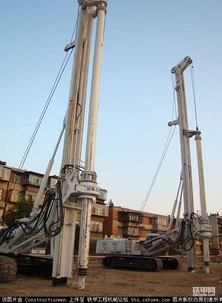 偶遇徐工旋挖钻机