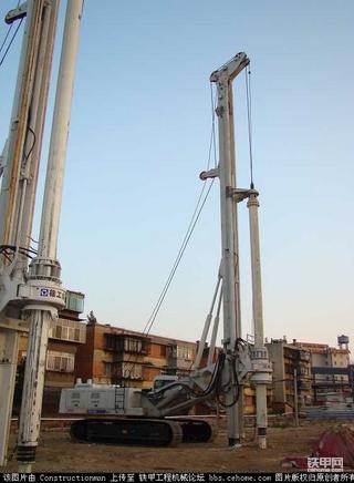 偶遇徐工旋挖钻机