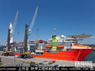利勃海爾最大海上起重機MTC78000