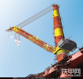 利勃海爾最大海上起重機MTC78000