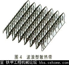 對(duì)小型挖掘機(jī)散熱器的改進(jìn)