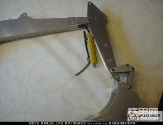 金属挖掘机模型制作