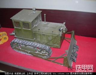 金属移山推土机模型