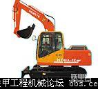 我的家乡造的挖掘机