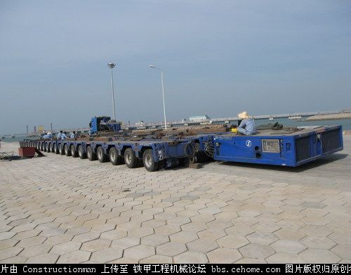 中遠物流專用車在青島