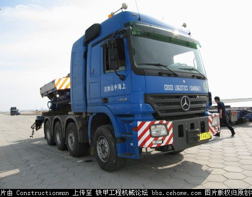 中遠物流專用車在青島