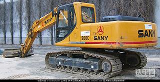 国外论坛看到的三一（SANY）挖机图片