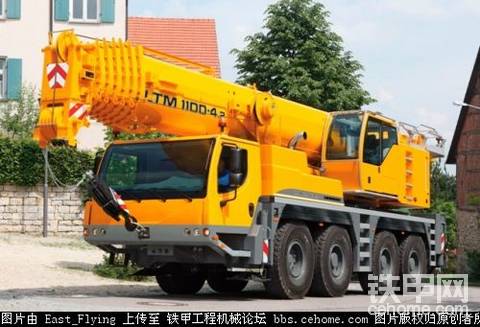 利勃海尔百吨级新品吊车：LTM1100-4.2