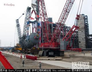 天津乙烯EO/EG吊运（4）——吊装就位