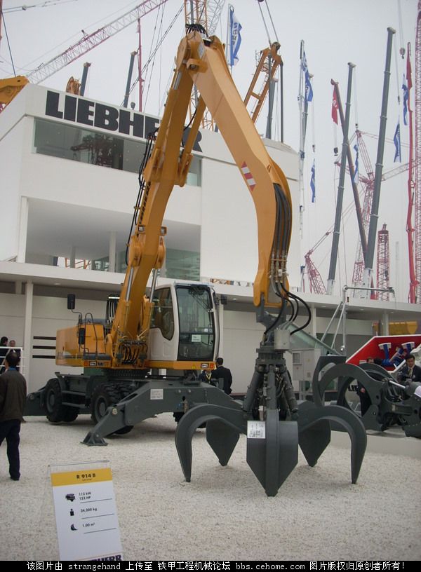 Bauma 08—利勃海爾挖掘機