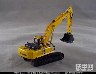 小松1:87全球黄铜限量版 PC400LC