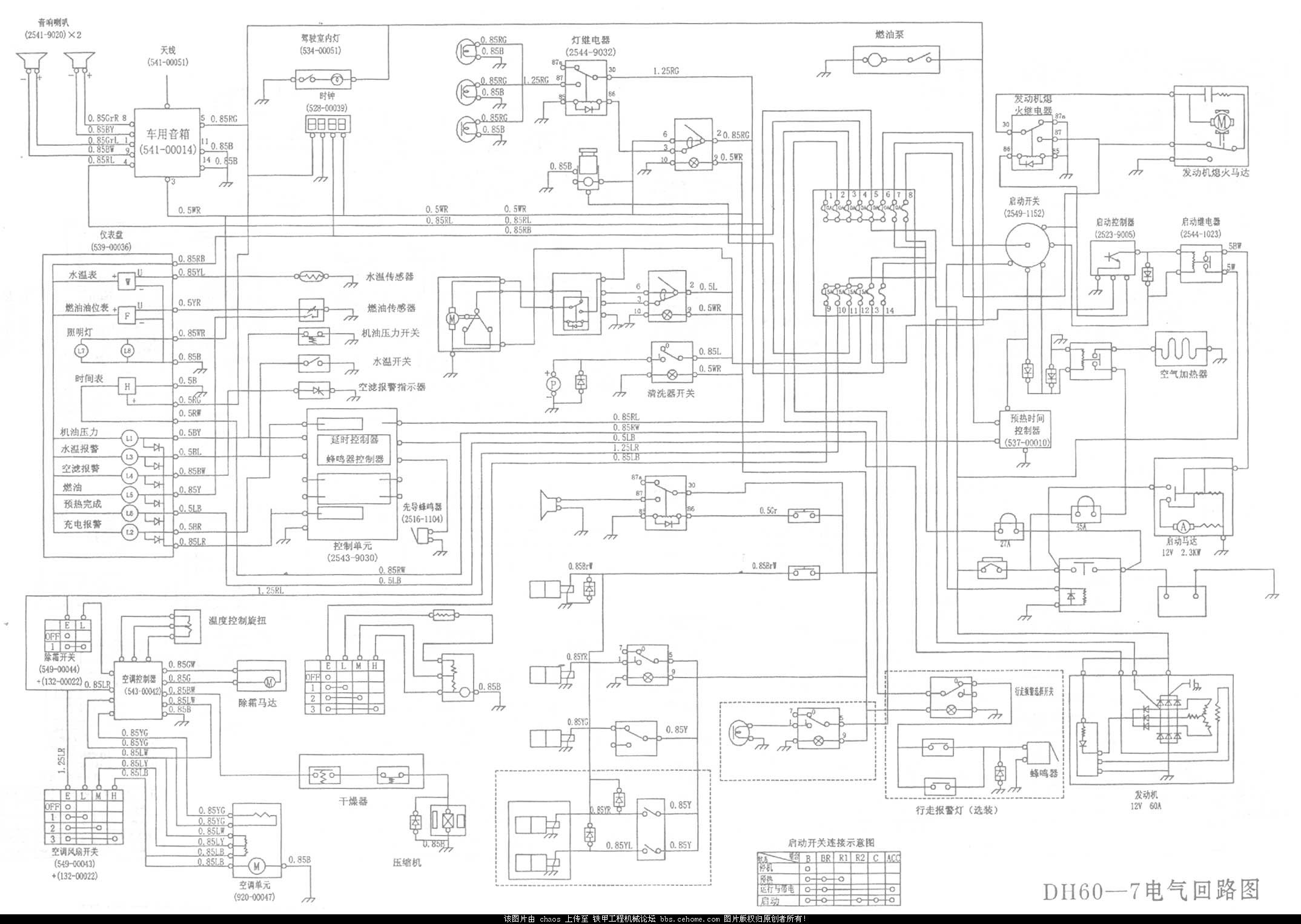 DH60电气原理图