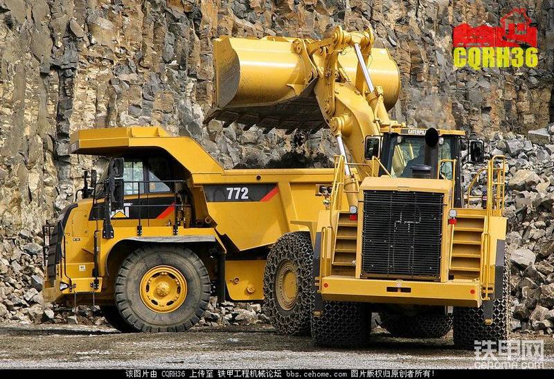 CAT 988Hvs CAT 772自卸  裝載作業(yè)（2）