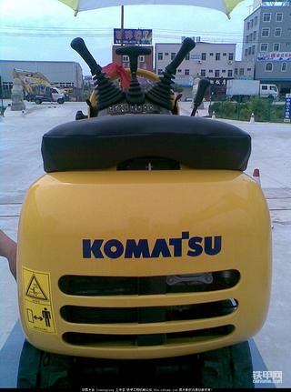 小松PC01迷你挖掘机