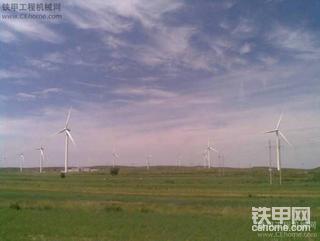 风力发电现场