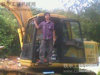 我的小松120-6最近液壓泵響，怎么回事？
